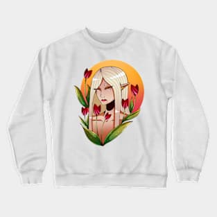 Blood Tulip Crewneck Sweatshirt